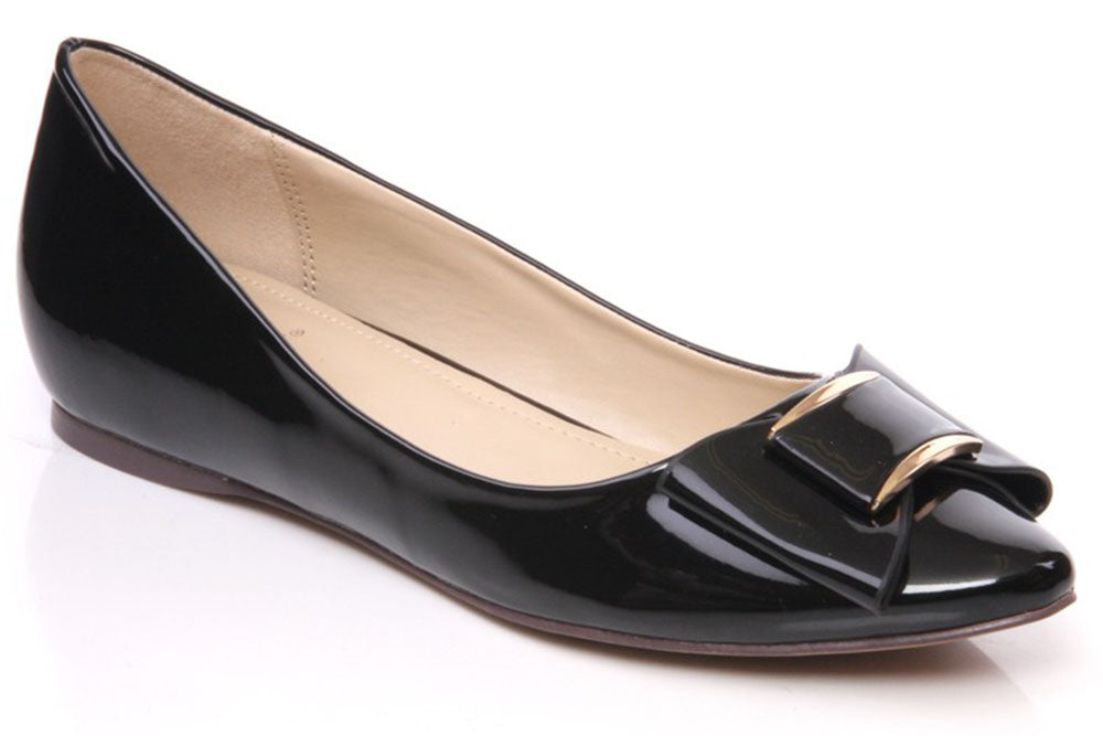 Women 'Summer' Shiny Pumps with Bow