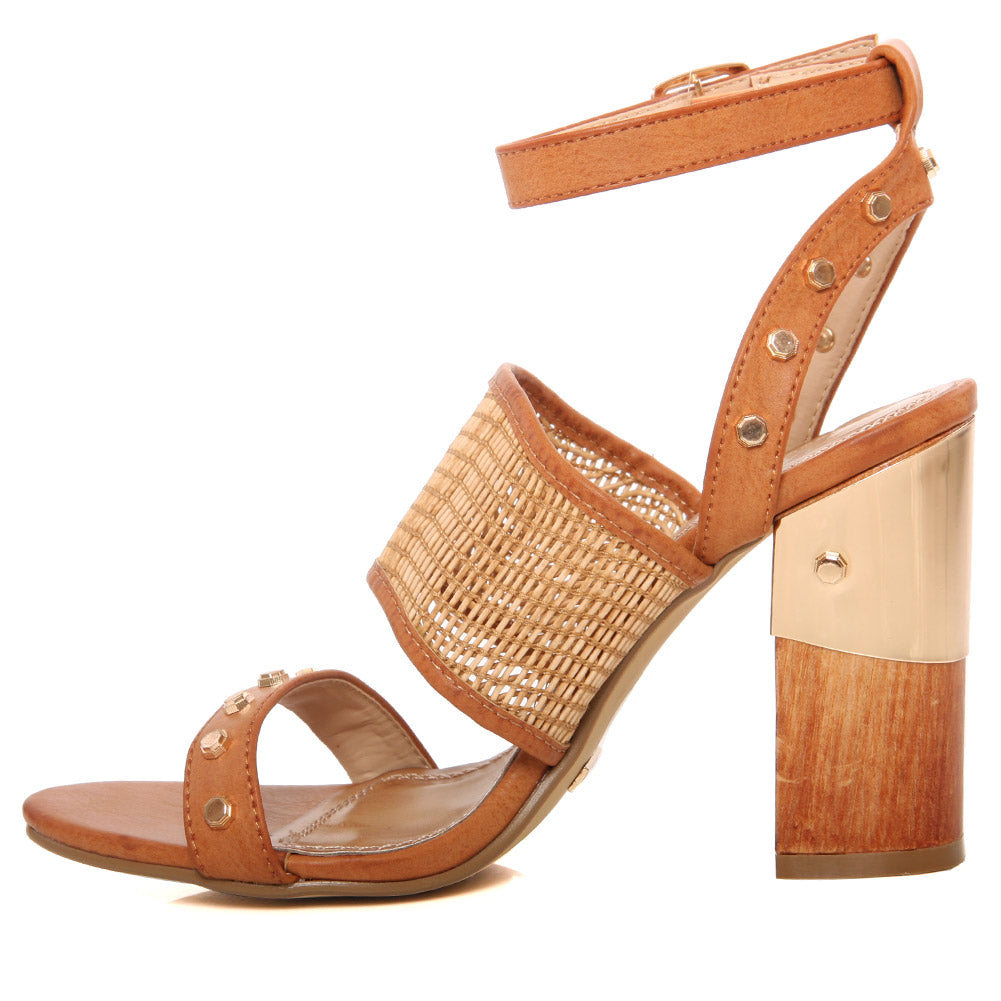 Women “ESSRA” block heel sandals