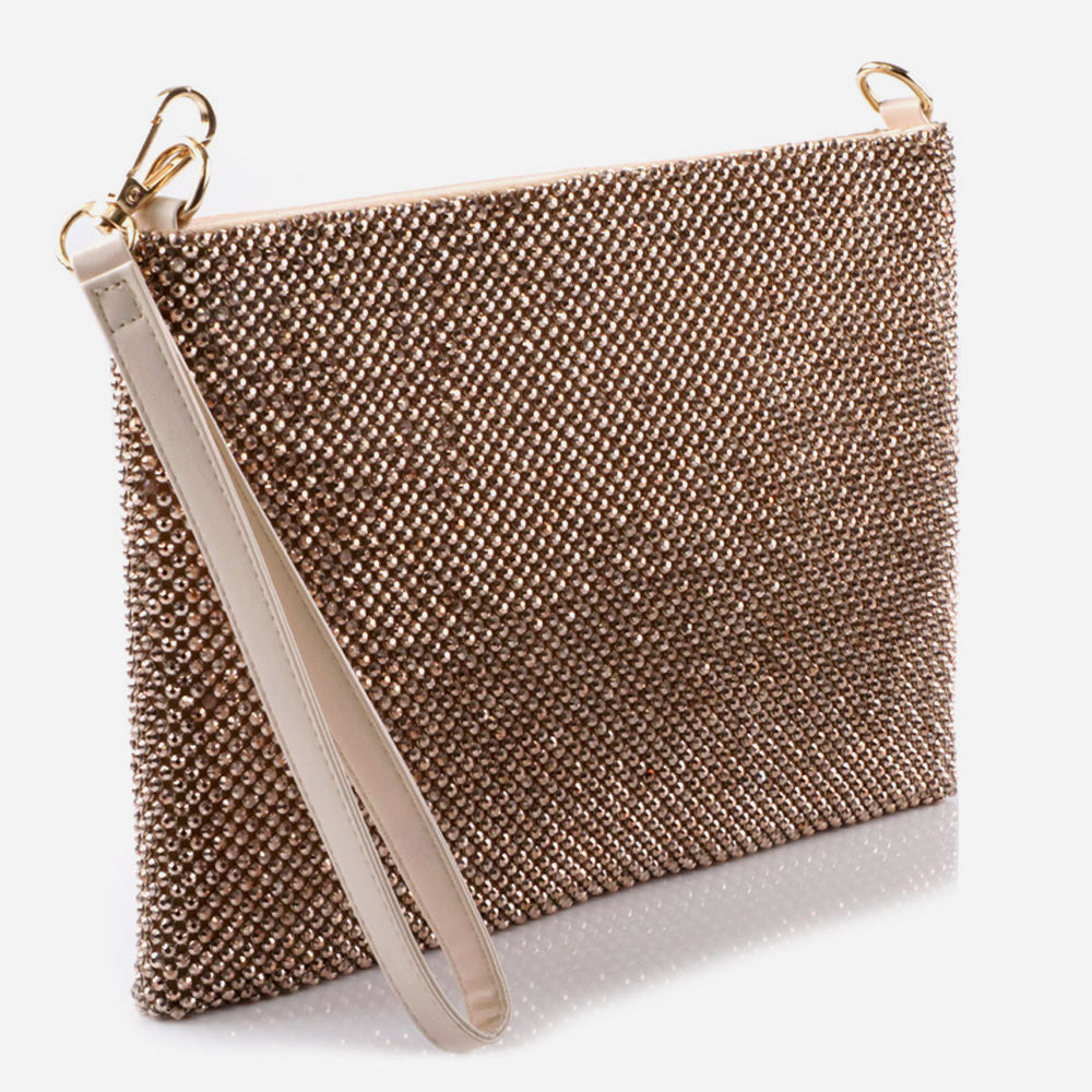 Ladies Evening Clutch Bag Wedding Handbag Prom Purse Shimmery Hard Case Party Bags Birthday Gifts for Her