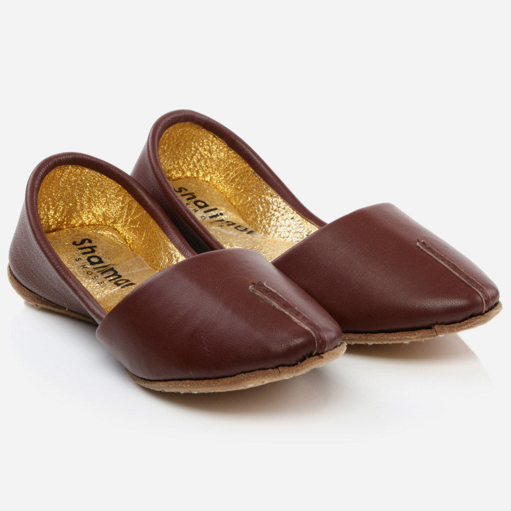 Infants Boys Luxurious Polished Traditional Indian Handmade Leather Khussa Jutti Mojari Children Flat Slipons Shoes Sizes