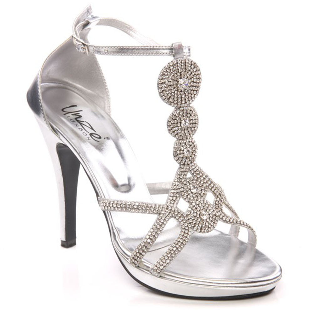 Womens Jeweled 'Anika' High Heel Sandal