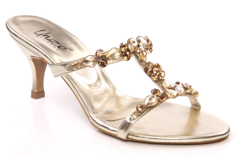 Womens Slip On 'Ailyn' Party Sandal
