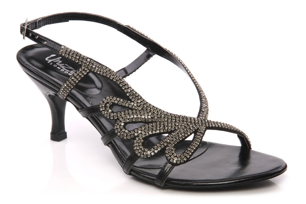 Womens Low Heel Sandals