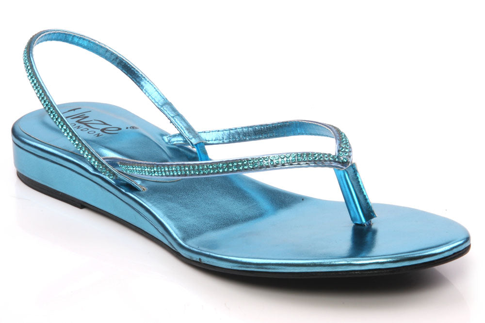 Womens 'Aniyea' Flat Thong Sandals