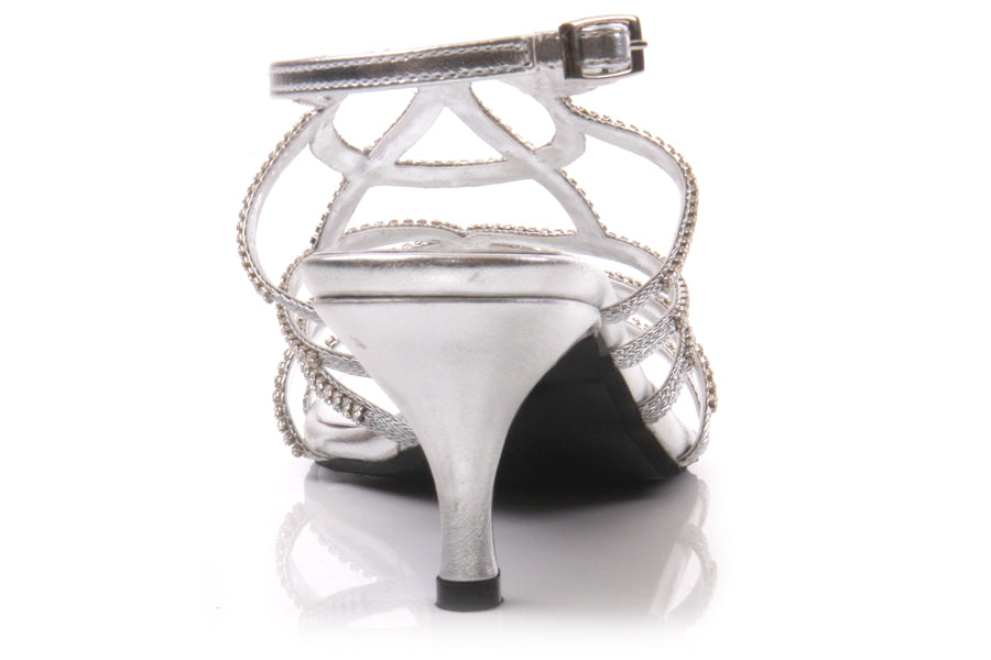 Womens Strappy Cage Style Sandal