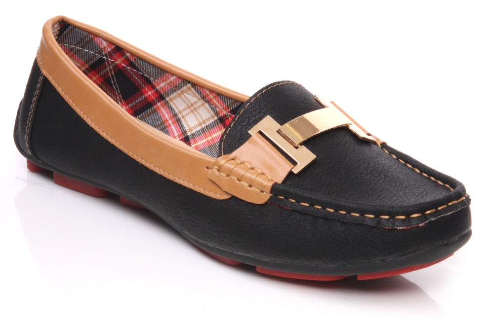 Womens Casual Flat 'Adilia' Loafer Shoes