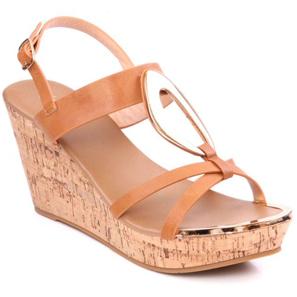 Womens 'Amya' Wedge Sandal