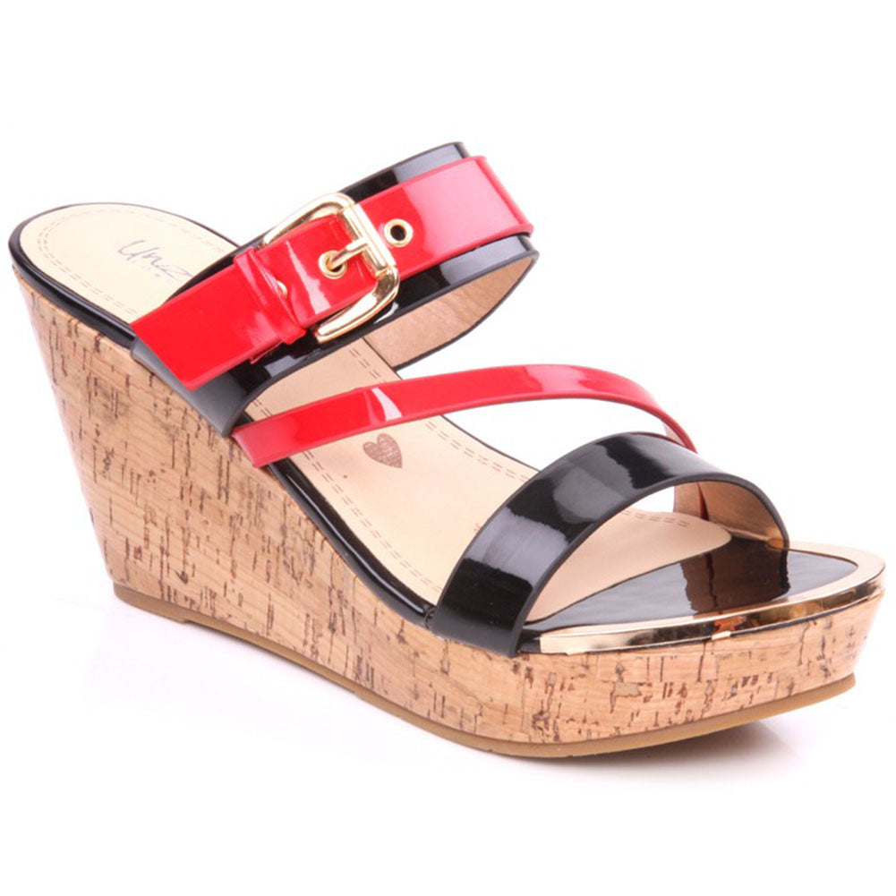 Womens High Wedge 'Fruity' Sandal