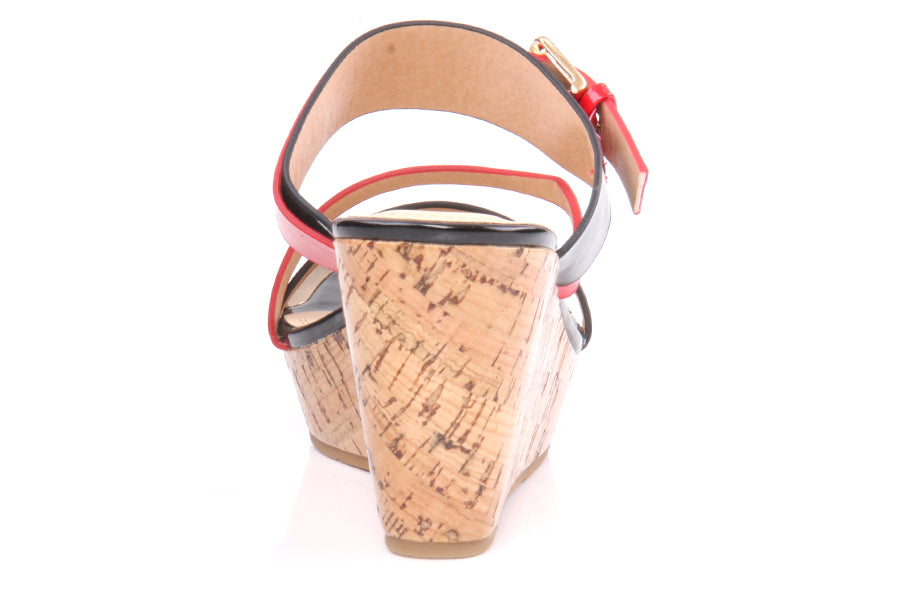 Womens High Wedge 'Fruity' Sandal