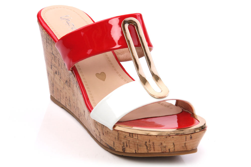 Womens 'Amie' High Wedge Sandal