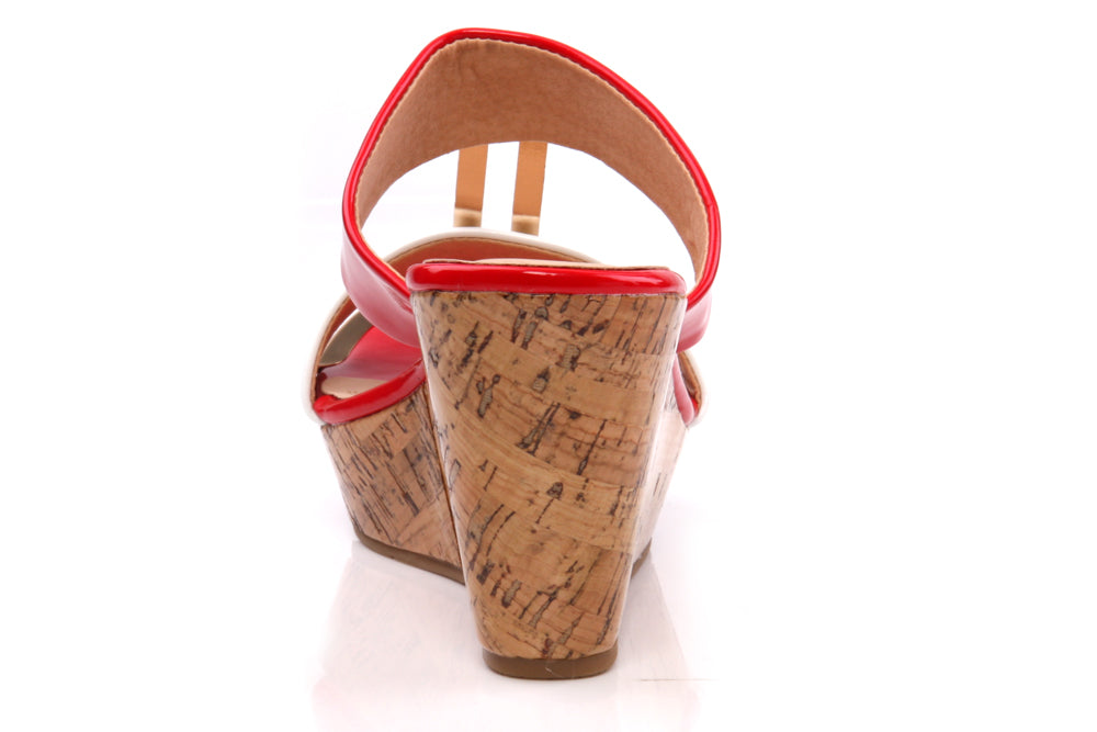Womens 'Amie' High Wedge Sandal