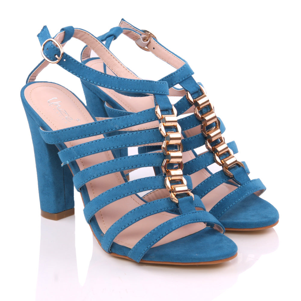 Womens Cage Style 'Allie' Heel Sandal
