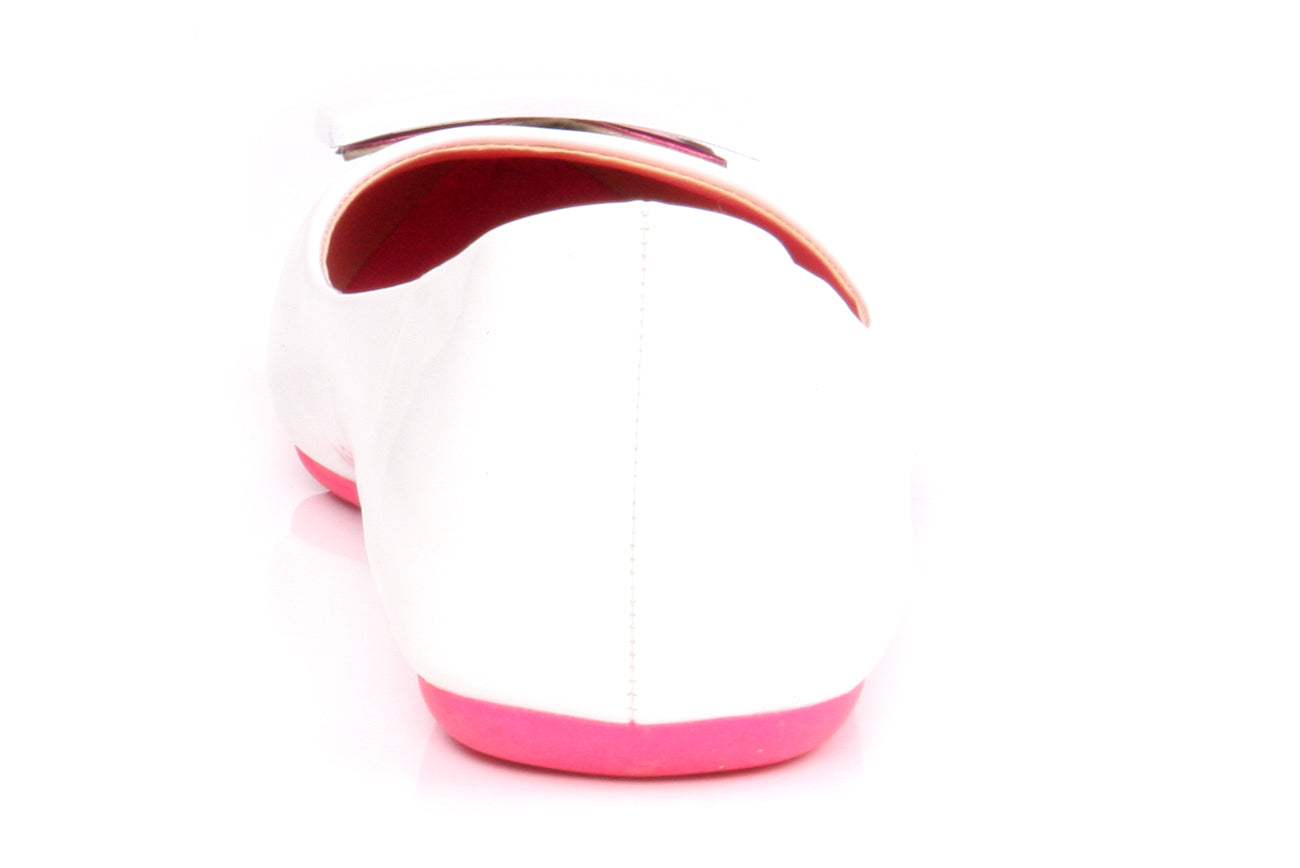 Womens Flat Pumps 'Andromeda' with Bow