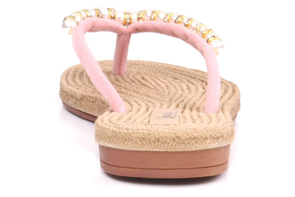 Womens 'Rene' Flat Thong Slippers