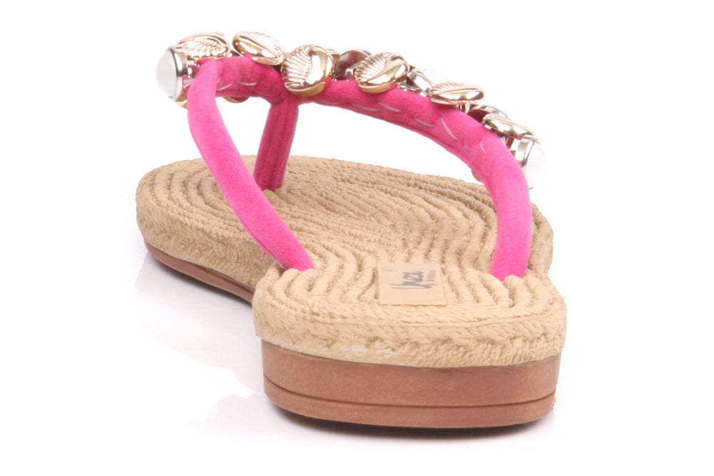 Womens Comfortable 'Josie' Flat Thong Slippers
